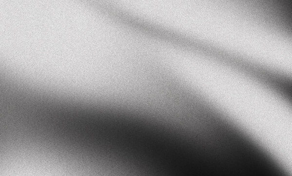 Grey black white gradient with grainy texture on abstract minimal background for modern design - Powered by Adobe