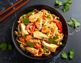 Chicken Noodle Stir-fry