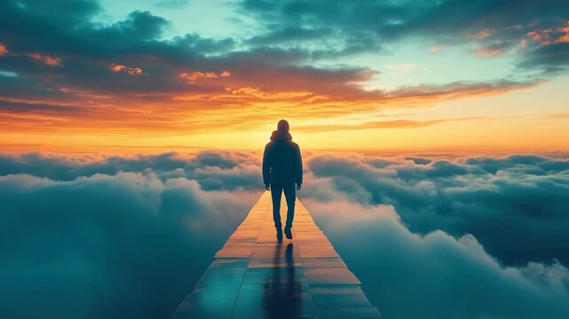 Abstract route tale: limitless line, unseen terrain, cosmic thread, mysterious curve, spiritual quest, dream passage, metaphoric step, quiet venture, remote spark, timeless sweep, visionary journey