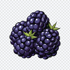 Ripe Blackberries – Glossy, Fresh, and Naturally Sweet Fruit Cluster