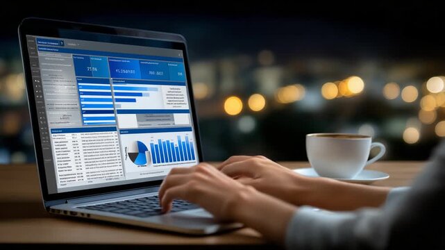 CRM Software Dashboard for Contact Segmentation and Notes Management