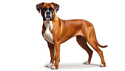 Boxer dog illustration (1)