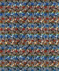 Fototapeta premium Seamless Pattern Illustrations for Designing in Unique and vibrant digital textile designs, crafted to bring elegance and sophistication to any fabric. Perfect for fashion, home décor, floral