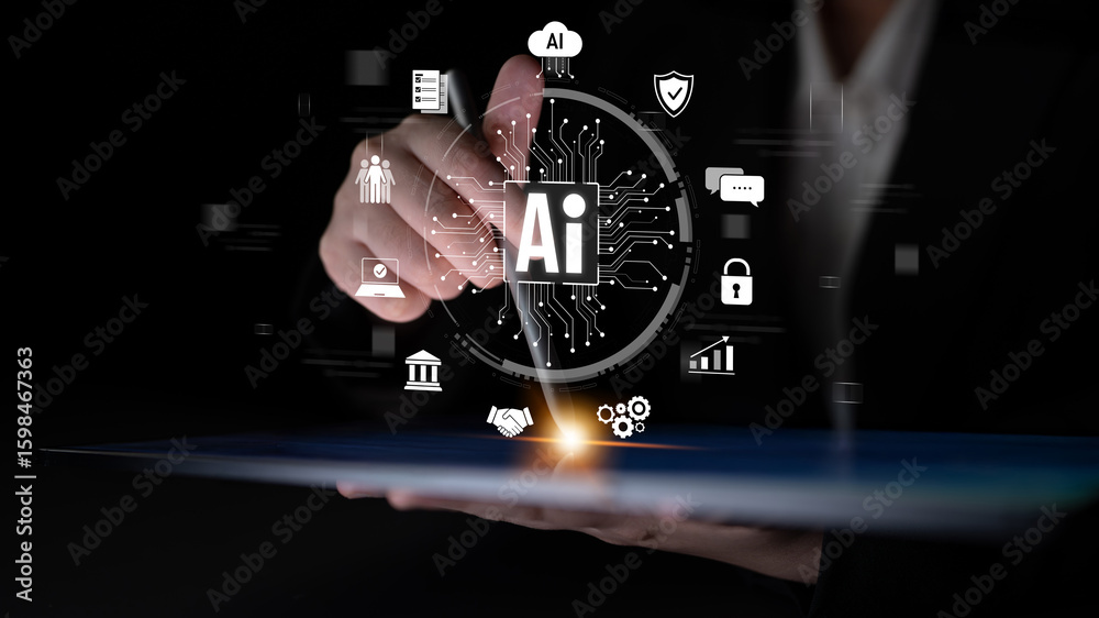 Poster ai assistant with llm, big data, machine learning, and generative ai powers prompt engineering and s