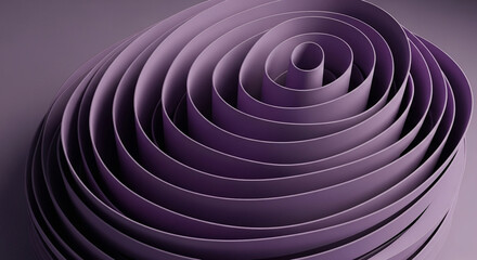 Abstract spiral design in shades of purple, perfect for modern backgrounds and concepts