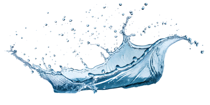 Clean Water Splash on Transparent Background – High-Speed Liquid Motion Capture



