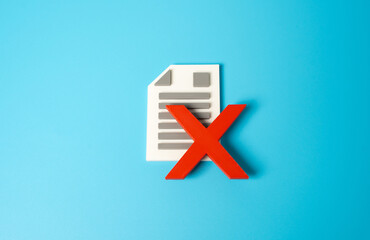 Application Denial. License Cancellation. Laws and Prohibitions. Failed licensing, rejected...