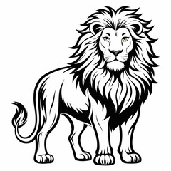 lion vector illustration