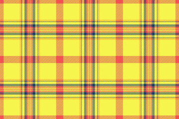 Vibrant yellow plaid pattern.  Perfect for textile design, fashion, website backgrounds, or branding. This cheerful, energetic design evokes feelings of optimism and fun.
