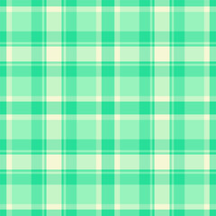 Fresh mint green and creamy white plaid pattern.  Perfect for textile design, website backgrounds, stationery, or crafting projects.