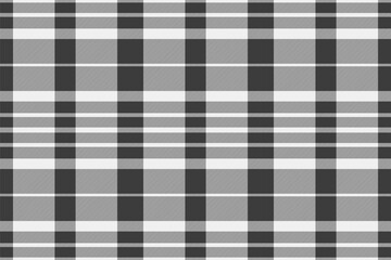 Sleek grayscale plaid pattern.  Perfect for textile designs, website backgrounds, or adding a touch of sophisticated texture to your projects.
