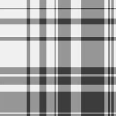 Stylish grayscale plaid pattern.  Perfect for textile design, website backgrounds, or any project needing a sophisticated, subtly textured look.