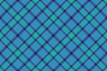 Vibrant teal and purple plaid pattern, perfect for textile design, fashion, or website backgrounds.