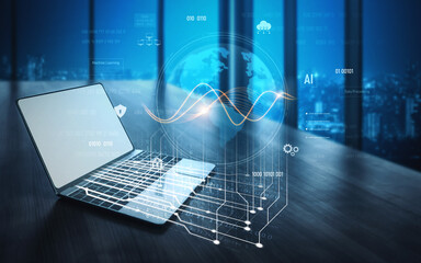 Global AI and data processing system enhances data, AI, and processing efficiency through digital...