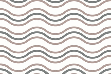 Abstract wavy lines pattern in muted tones waves seamless
