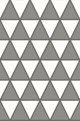 Geometric Triangle Pattern Gray White seamless graphic