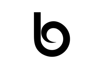 Modern Minimalist Letter B Logo Design