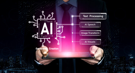 AI assistant with LLM, big data, machine learning, and generative AI powers prompt engineering and supports agentic AI for advanced business applications. Vouch