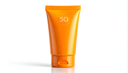 SPF 50 Sunscreen Tube.