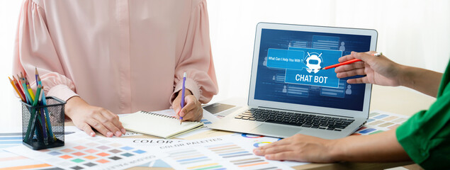 Chatbot software application for brisk online business that automatically reply to customer...