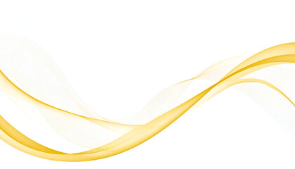 Golden Abstract Wave Background.