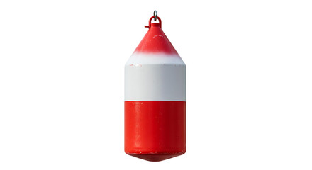 Obraz premium Lateral Buoy Isolated on Transparent Background
