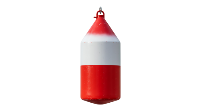 Lateral Buoy Isolated on Transparent Background