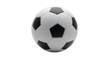 Soccer Ball isolated on Transparent Background