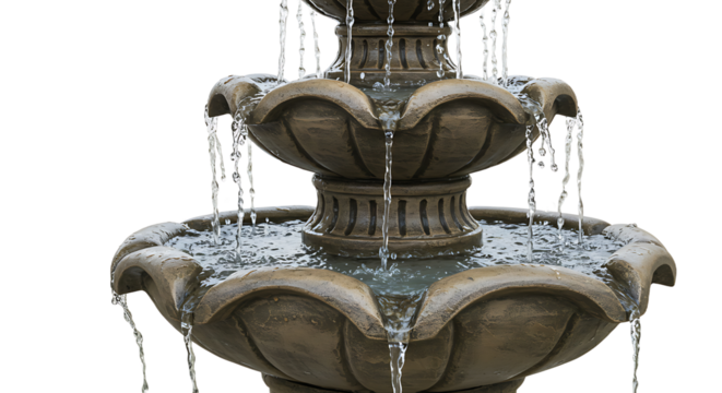 Two Story House Isolated on Transparent Background