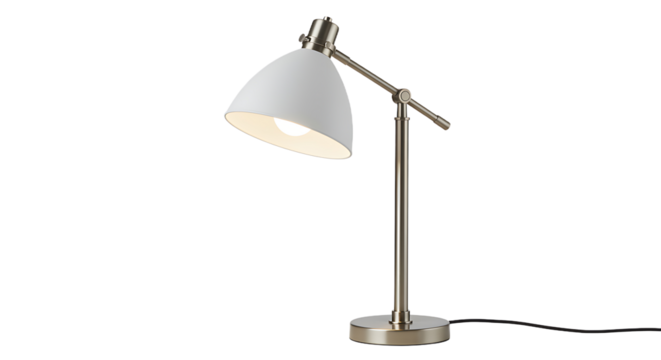 Desk Lamp Isolated on Transparent Background