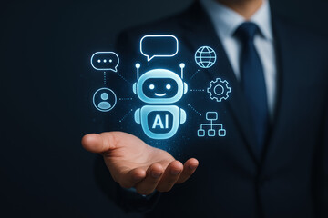AI Robot Concept Illustration