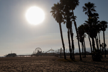 santa monica pier in california los angeles
