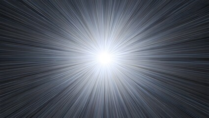 Fototapeta premium Abstract light burst background wallpaper design with glowing rays and speed effect