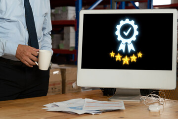 Online product certification, marking a key achievement. Demonstrates commitment to quality and...