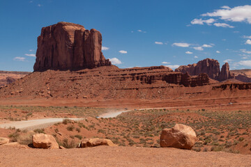 Panoramic view of Monument Valley, Arizona