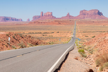 Panoramic view of Monument Valley, Arizona