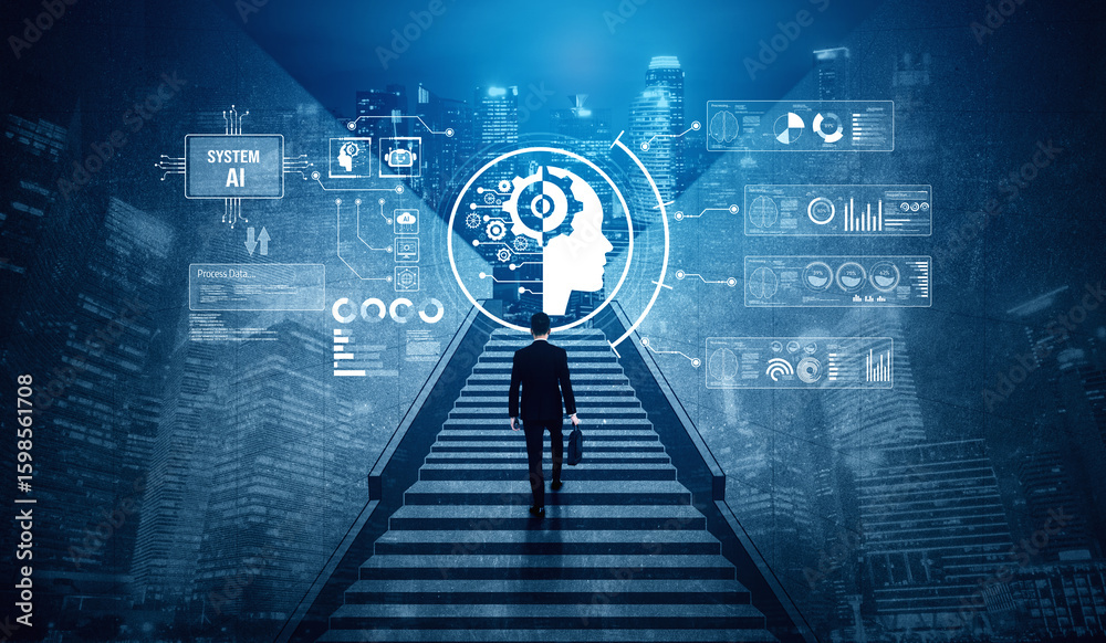 Poster ai assistant with llm, big data, machine learning, and generative ai powers prompt engineering and s