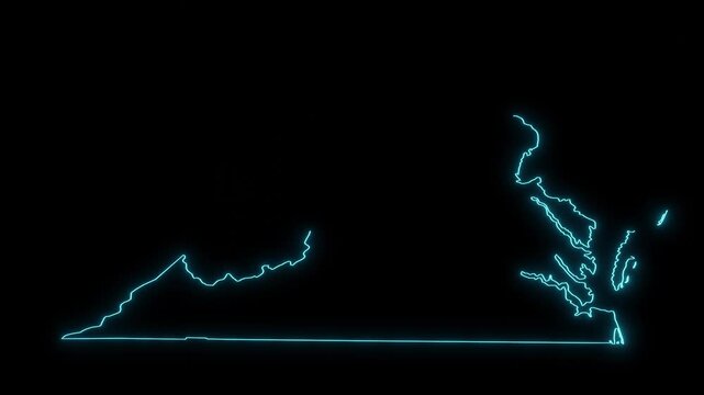 United States Virginia National Day Animation - Powered by Adobe