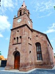 german village in Azrbaijan called goy gol city.Azerbaijan june 2025. High quality photo © Rana