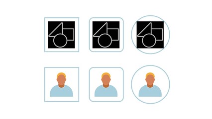 Animated Icon or Logo with 3 Styles