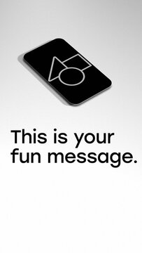 Vertical 3D Animated Phone