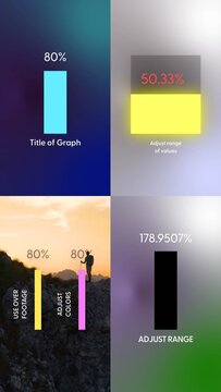 Vertical Simple Bar Infographic