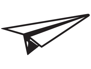 PAPER PLANE SILHOUETTE