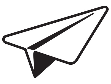 recommend clip art: PAPER PLANE SILHOUETTE