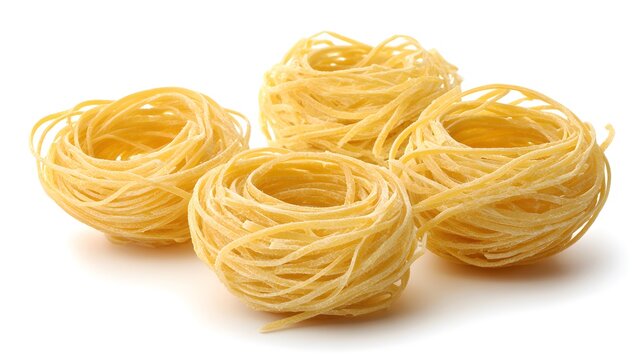 Uncooked Pasta Nests – Italian Cuisine