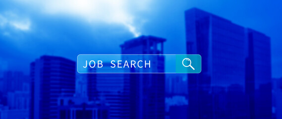 Job search concept, find your career, using looking at online website, Concept of career exploration and employment opportunity, Unemployed