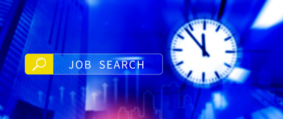 Job search concept, find your career, using looking at online website, Concept of career exploration and employment opportunity, Unemployed