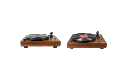 Turntable Player on transparent background png