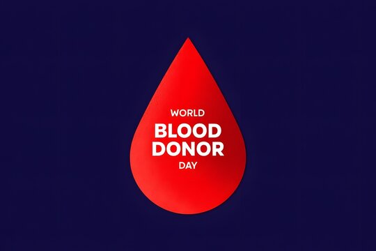 World blood donor day awareness campaign blood donation drive and healthcare support - Powered by Adobe