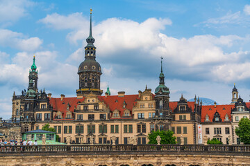 Fototapeta premium Dresden Castle, a museum complex in Dresden, Germany